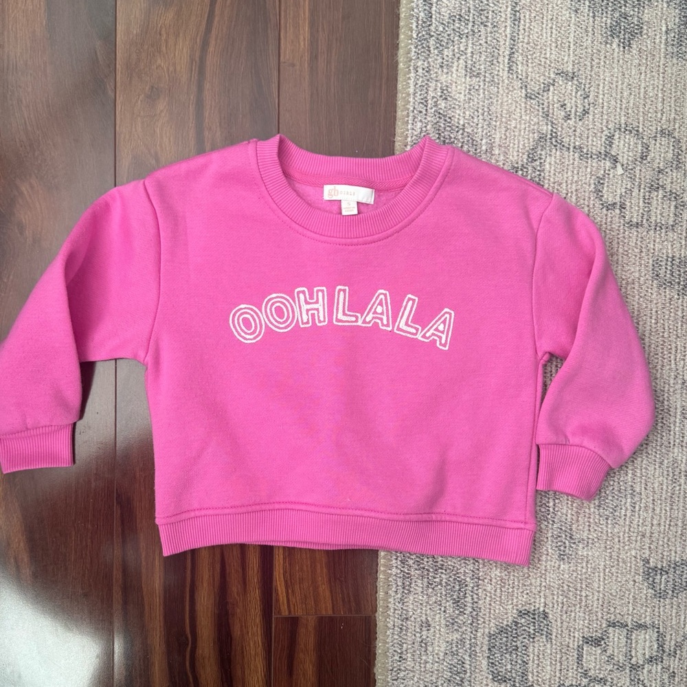 Toddler girl Ooh La La sweatshirt